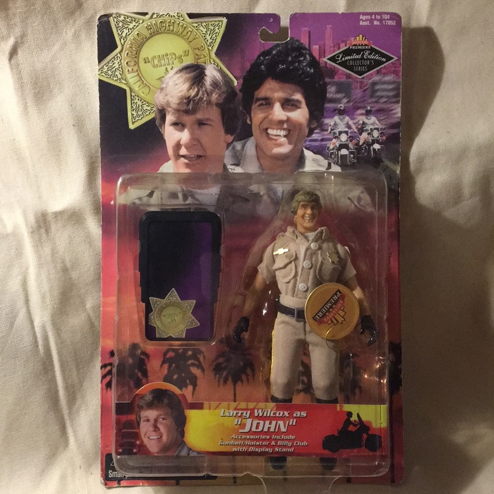 [SOLD] CHiPs Larry Wilcox “John” SEALED